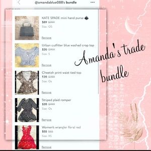 ONLY Amanda’s bundle for trade🦋